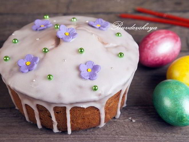 Рецепт пасхального кулича бездрожжевого