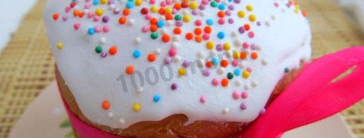 пасхальный кулич творожный с творогом. Шаг 32