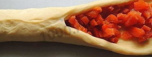 пасхальный венок с тройной начинкой. Шаг 2