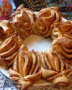 Пасхальный венок-цветок