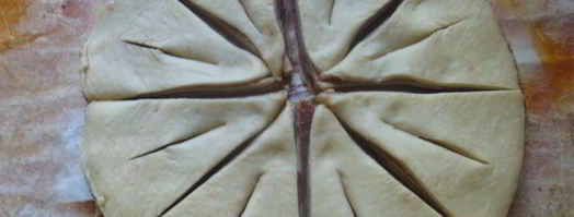 пасхальный венок-цветок. Шаг 9