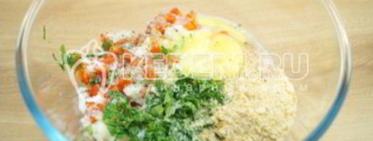 пасхальные мясные колечки с яйцом. Шаг 3