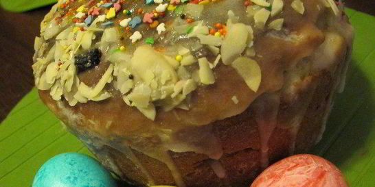 Праздничный кулич