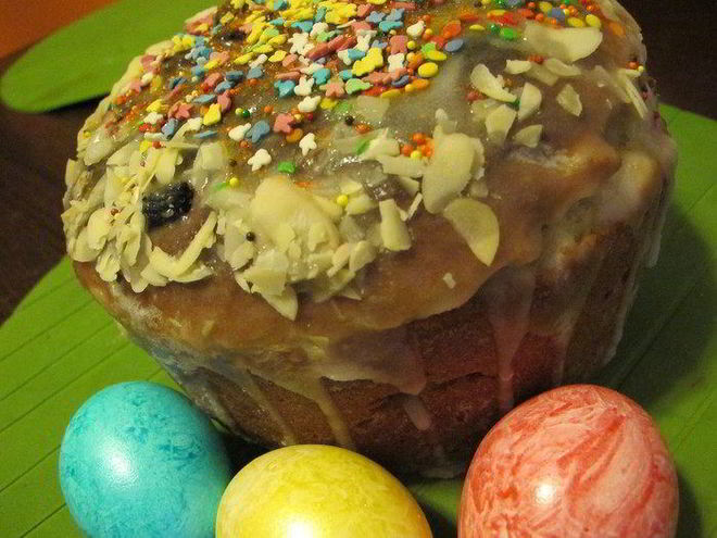 Рецепт праздничного кулича