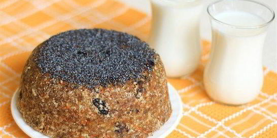 Растительный кулич