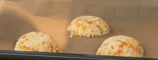 рисовые куличики с курагой. Шаг 2