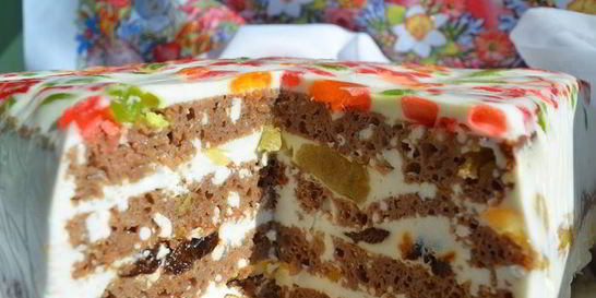 Торт из кулича После праздника