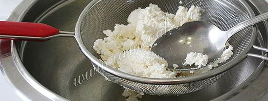 творожная пасха ванильная с цукатами. Шаг 3