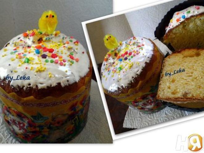 Рецепт творожного кулича