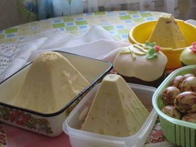 Рецепт вареной пасхи