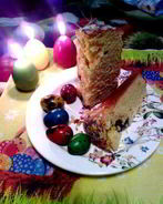 Заварной пасхальный кулич