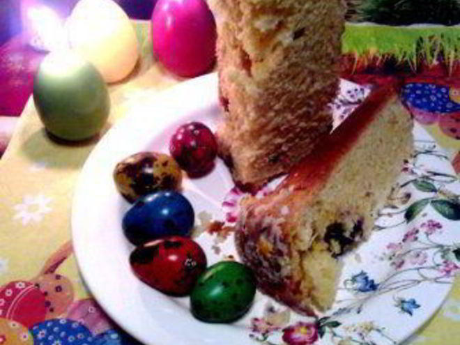 Рецепт заварного пасхального кулича