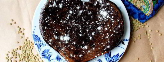 постный десерт брауни с чечевицей. Шаг 16