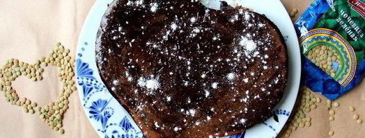 постный десерт брауни с чечевицей. Шаг 17