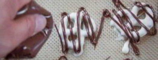 претцель в шоколаде. Шаг 7