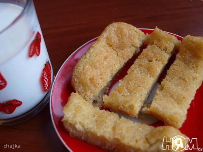 Рецепт пудинга из булки лимонный