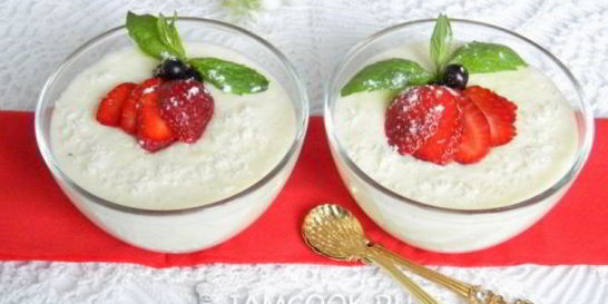 Пудинг из манки