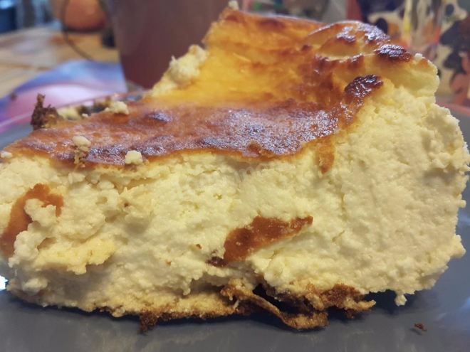 Рецепт пудинга из творога с молоком