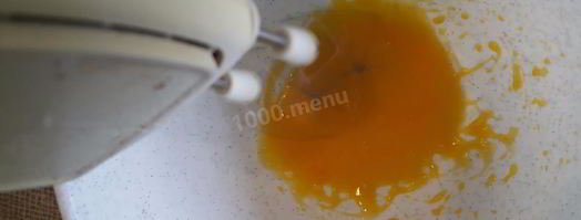 пудинг из творога с молоком. Шаг 3