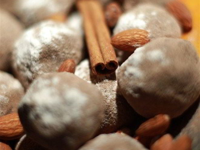 Рецепт шоколадна-кофейных трюфели из детской смеси