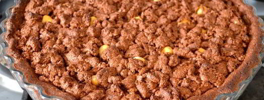 шоколадный крамбл. Шаг 11