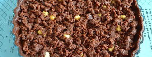 шоколадный крамбл. Шаг 10