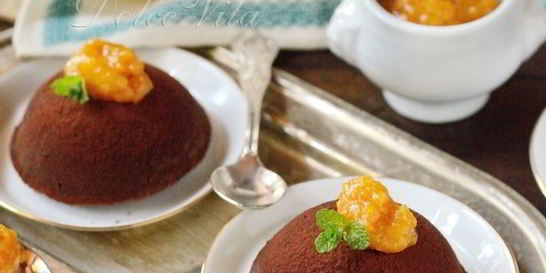 Шоколадный пудинг без яиц и молока