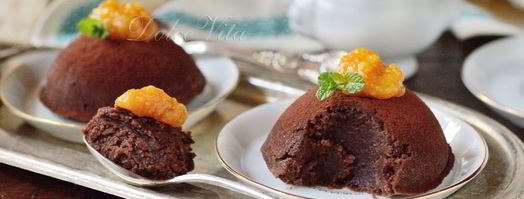 шоколадный пудинг без яиц и молока. Шаг 3