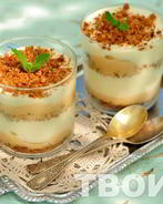 Слоеный десерт Банановый пудинг