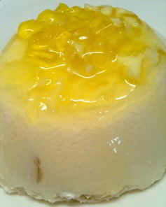 Бананово-дынное суфле