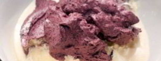 черничное суфле на маскарпоне. Шаг 3