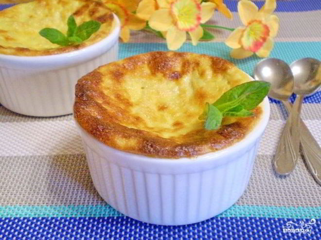 Рецепт диетического суфле