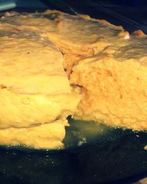 Куриное суфле розовое