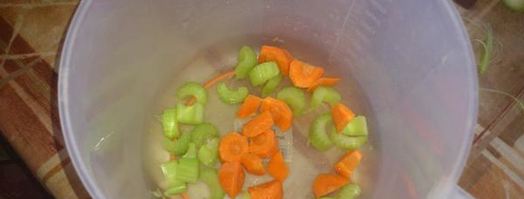 куриное суфле розовое. Шаг 2