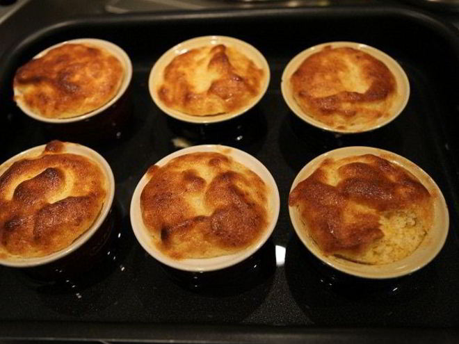 Рецепт медового суфле с курагой