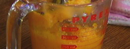 медовое суфле с курагой. Шаг 5