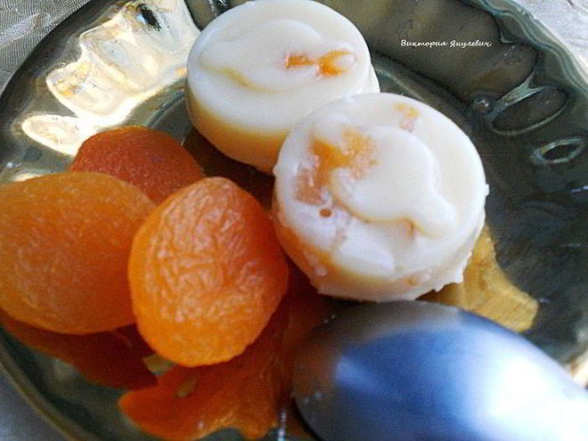 Рецепт нежнейших конфет-суфле с курагой шампань