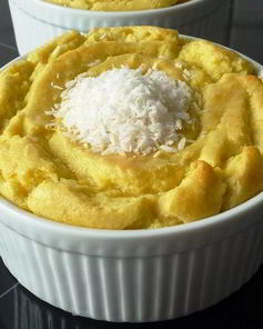 Нежное мангово-кокосовое суфле