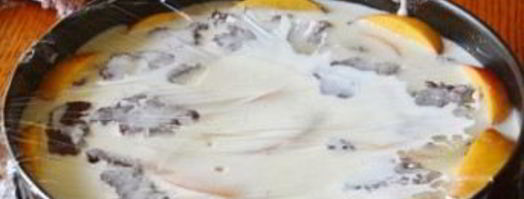 персиковый торт-суфле. Шаг 11