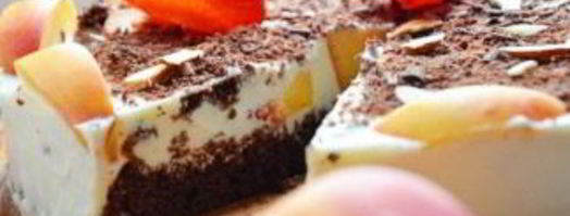 персиковый торт-суфле. Шаг 12