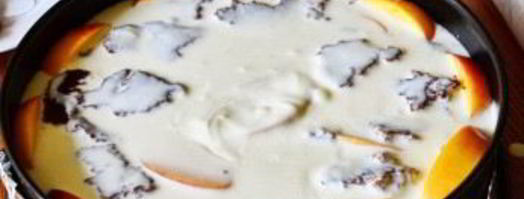 персиковый торт-суфле. Шаг 10