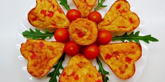 Рыбное суфле Сердце