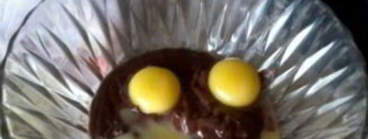 шоколадное суфле с какао. Шаг 4