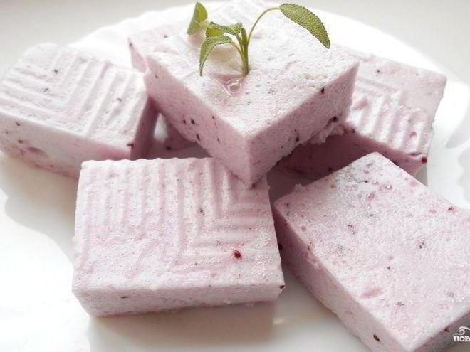 Рецепт смородинового суфле