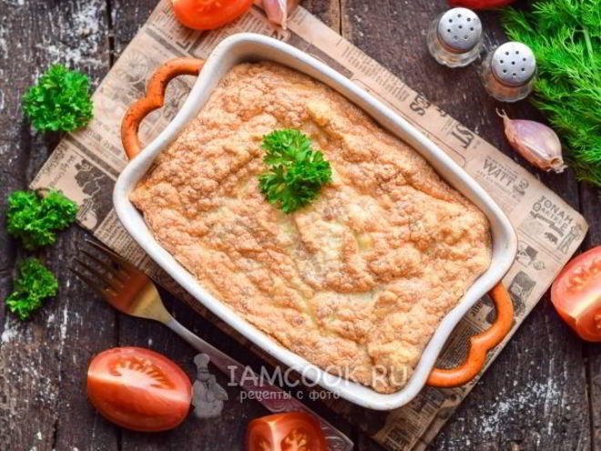 Рецепт суфле из индейки в духовке