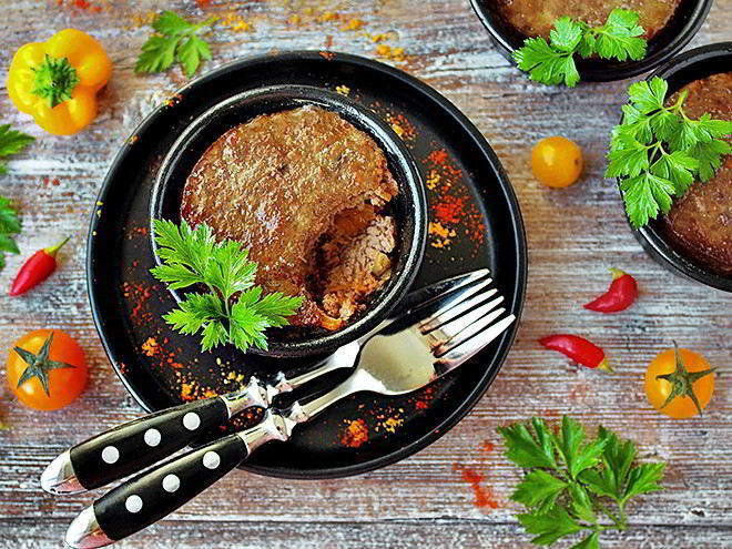 Рецепт суфле из куриной печени с болгарским перцем