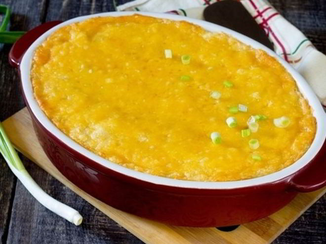 Рецепт суфле из рыбы и картофеля