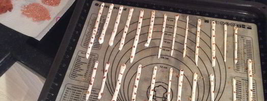 суфле из тыквы, медовый крамбл, облепиховые сорбет и ганаш. Шаг 5