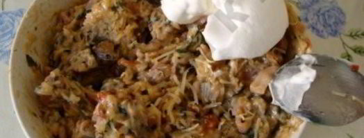 суфле морской коктейль. Шаг 8