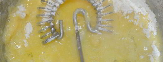 суфле со шпинатом и пармезаном. Шаг 4